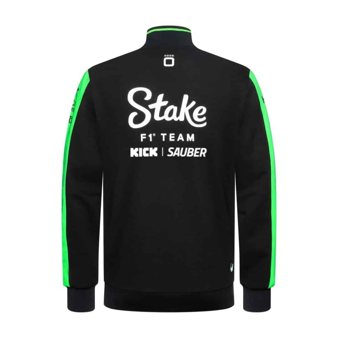 Stake F1 Kick Sauber 2024 Team Full Zip Sweat Jacket - Image 2