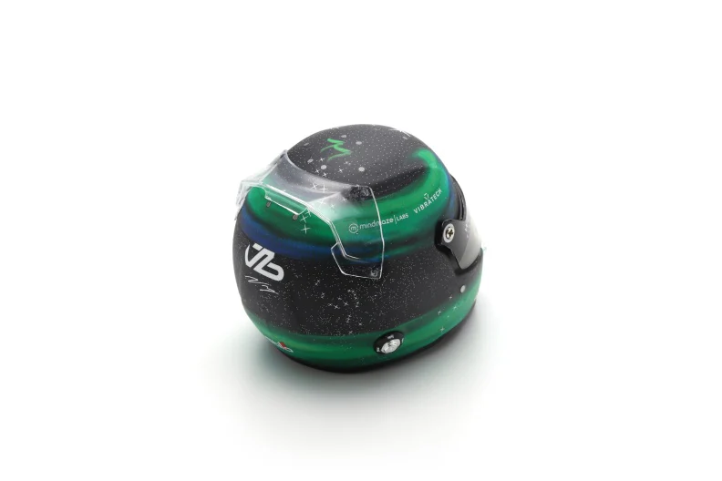 Valtteri Bottas Helmet - Kick Sauber F1 Season 2024 Helmet - 1/5 Proportion Mini Helmet - Image 3