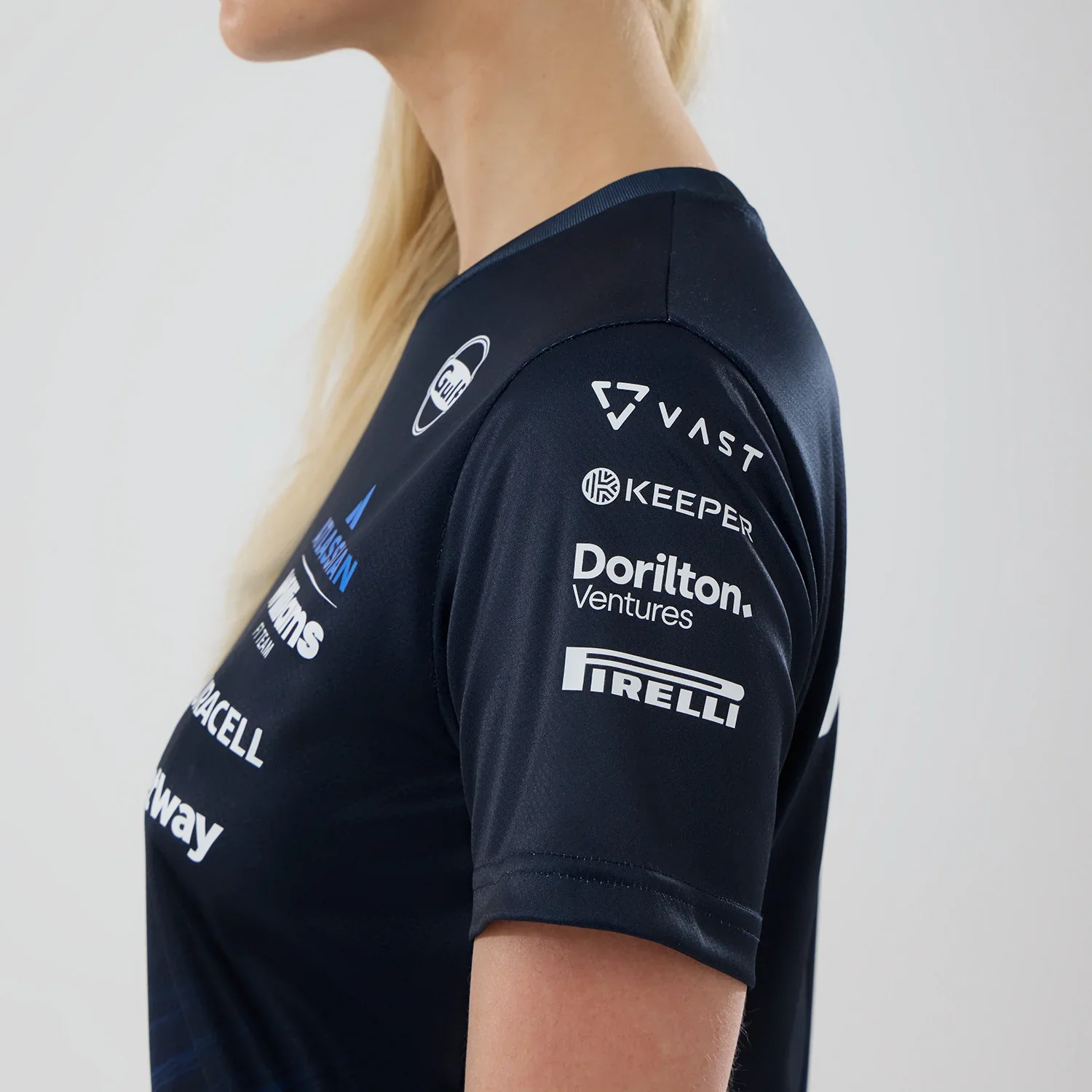 Williams F1 Team 2026 Team Tech Tee Womens - Image 3
