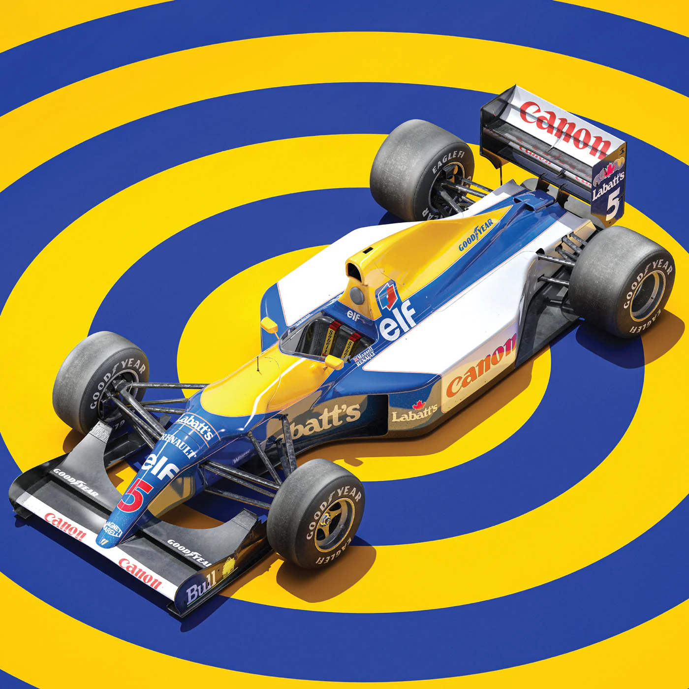 Williams FW14B | 1992 F1® World Champion | Limited Edition Automobilist Poster - Image 2
