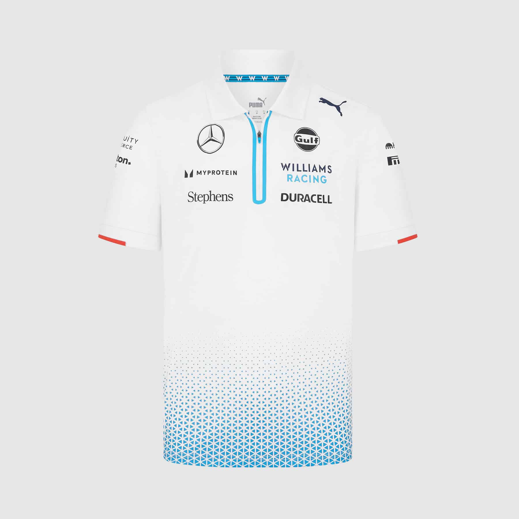 Williams Racing – 2024 Team Polo Navy / White - Image 2