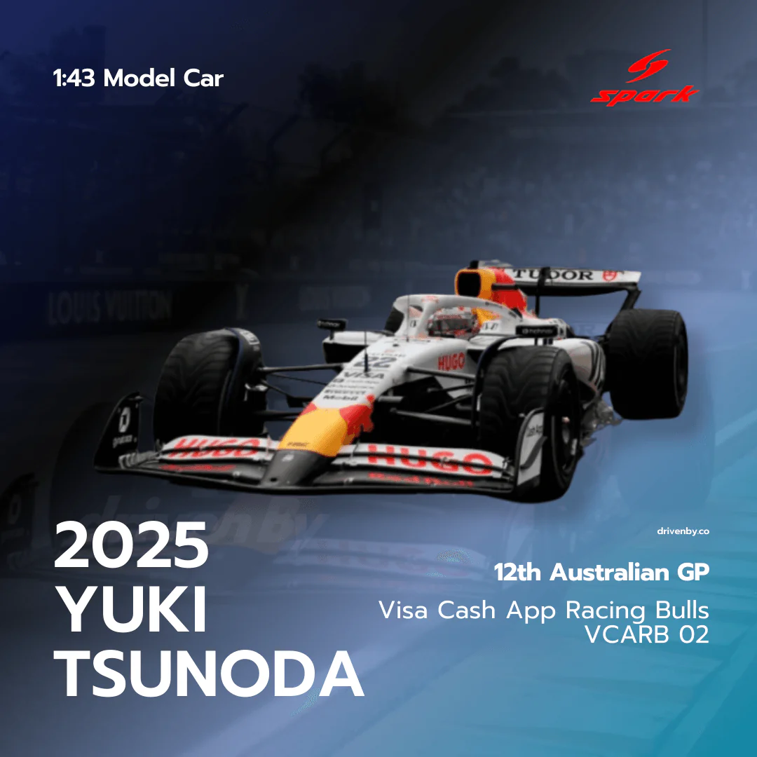 Yuki Tsunoda – Australian GP 2025 Visa Cash RB F1 Team VCARB 02 Model Car - Spark Model - Image 4
